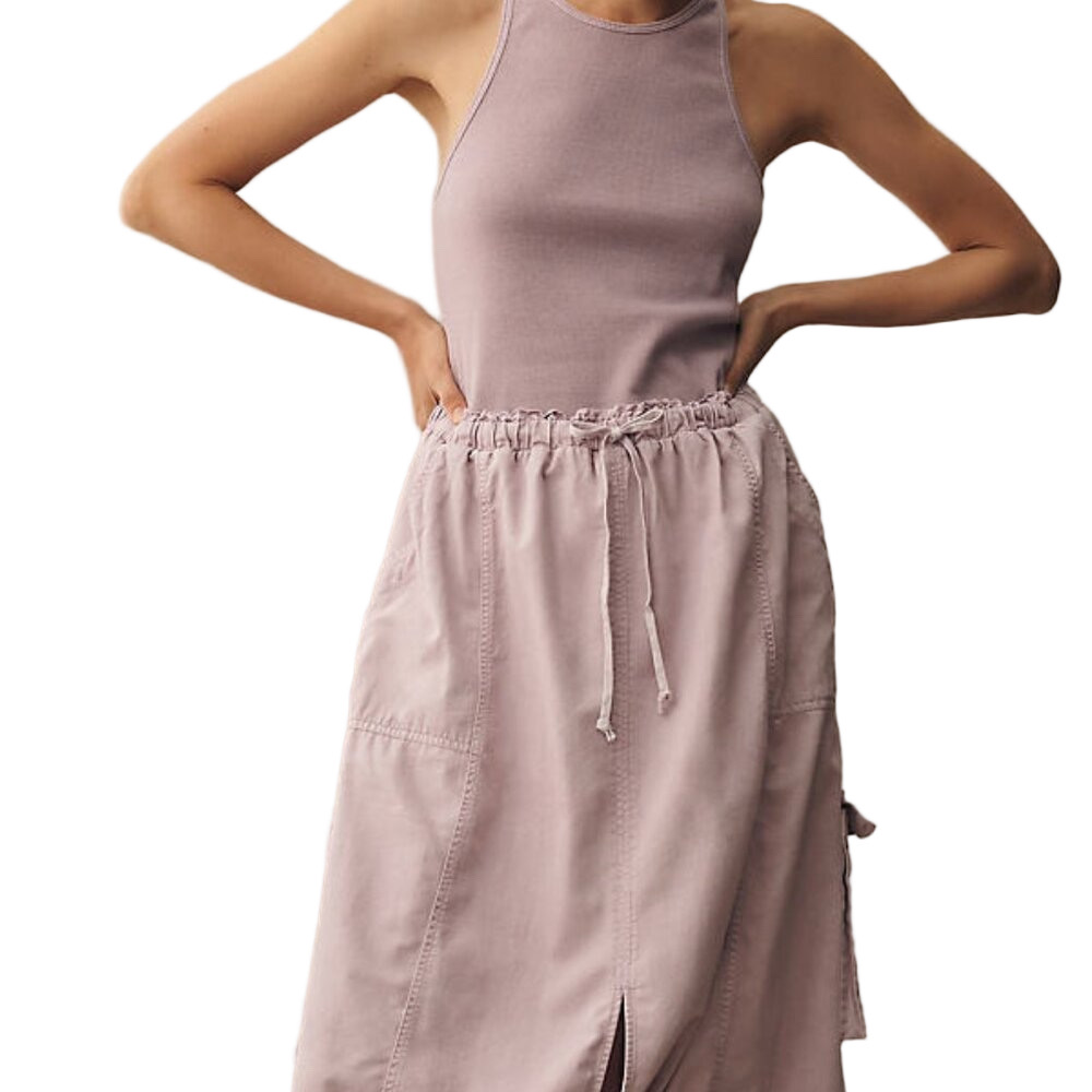 NEW DAILY PRACTICE BY ANTHROPOLOGIE Be Bold Racerback Twofer Dress Size XXS - Picture 1 of 6
